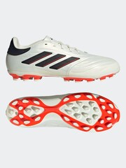 adidas White Football Copa Pure II League Artificial Grass Kids Boots - Image 6 of 10
