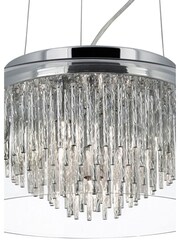 Searchlight Chrome Dock Chrome Glass 4Lt Pendant Ceiling Light - Image 3 of 3