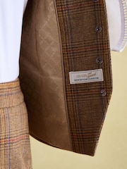 Joules Penrose Check Tweed Waistcoat - Image 6 of 8