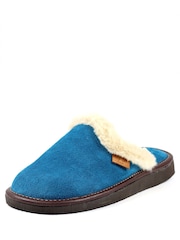 Lunar Lazy Dogz Otto Suede Mule Slippers - Image 3 of 9