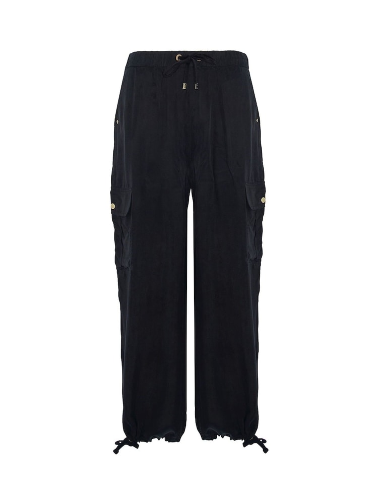 Barbour® International Williams Parachute Black Trousers - Image 10 of 10