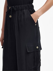 Barbour® International Williams Parachute Black Trousers - Image 8 of 10