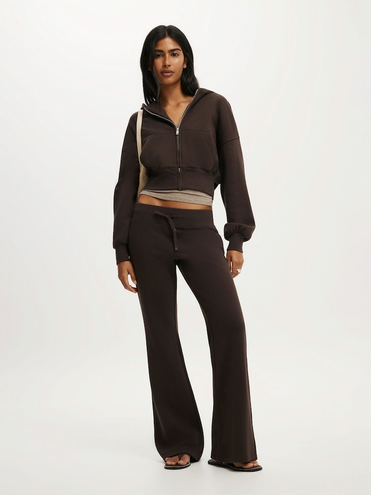 Maro - Pantaloni de trening Cotton On cu talie joasă - Imaginea 1 din 6