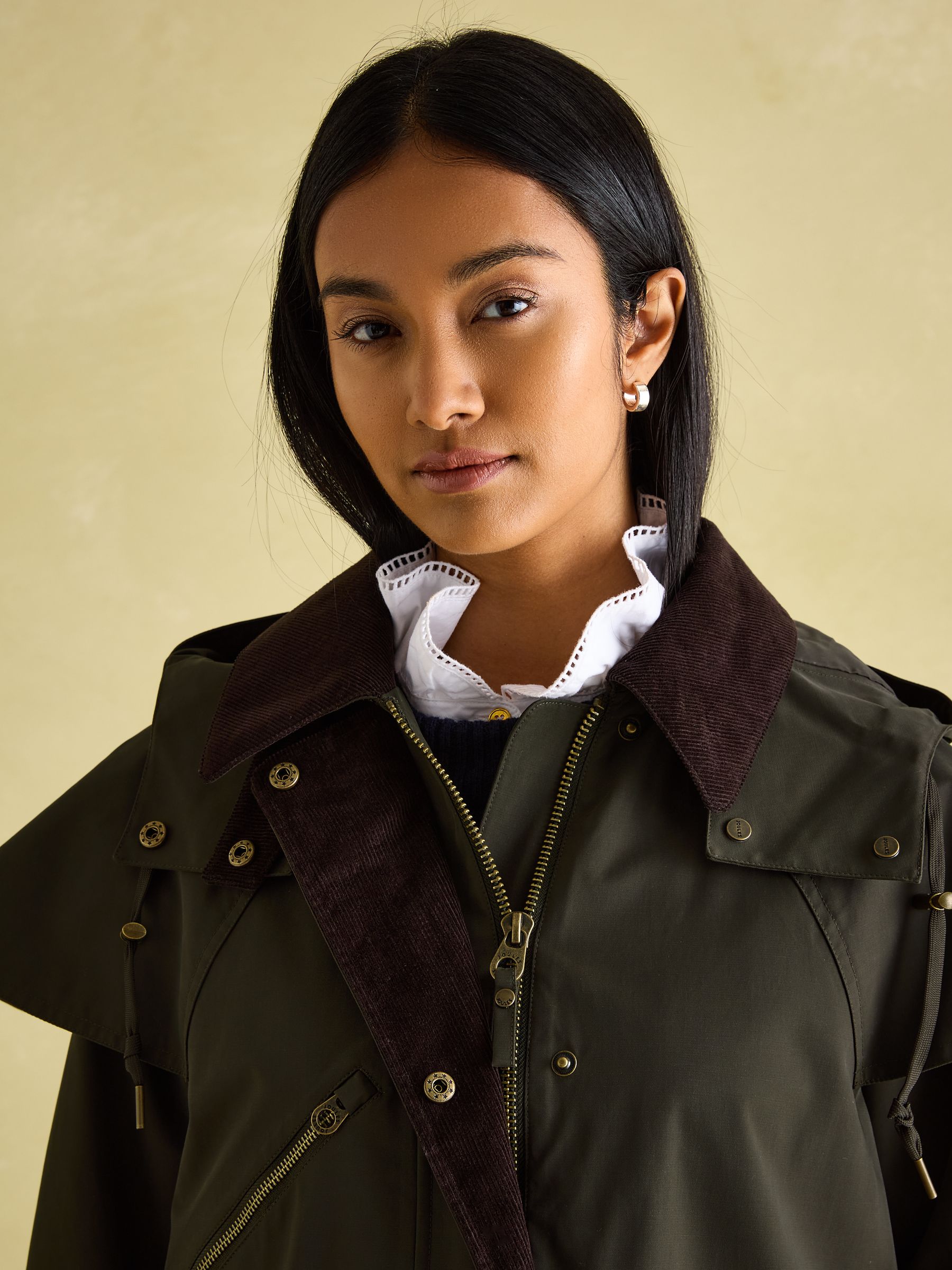 Joules coast waterproof jacket khaki shop
