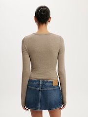 Cotton On Blue Original Denim Skort - Image 3 of 5