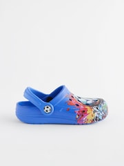 Cobalt Blue Football Clogs - Image 2 of 6