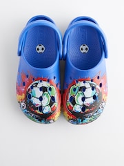 Cobalt Blue Football Clogs - Image 3 of 6