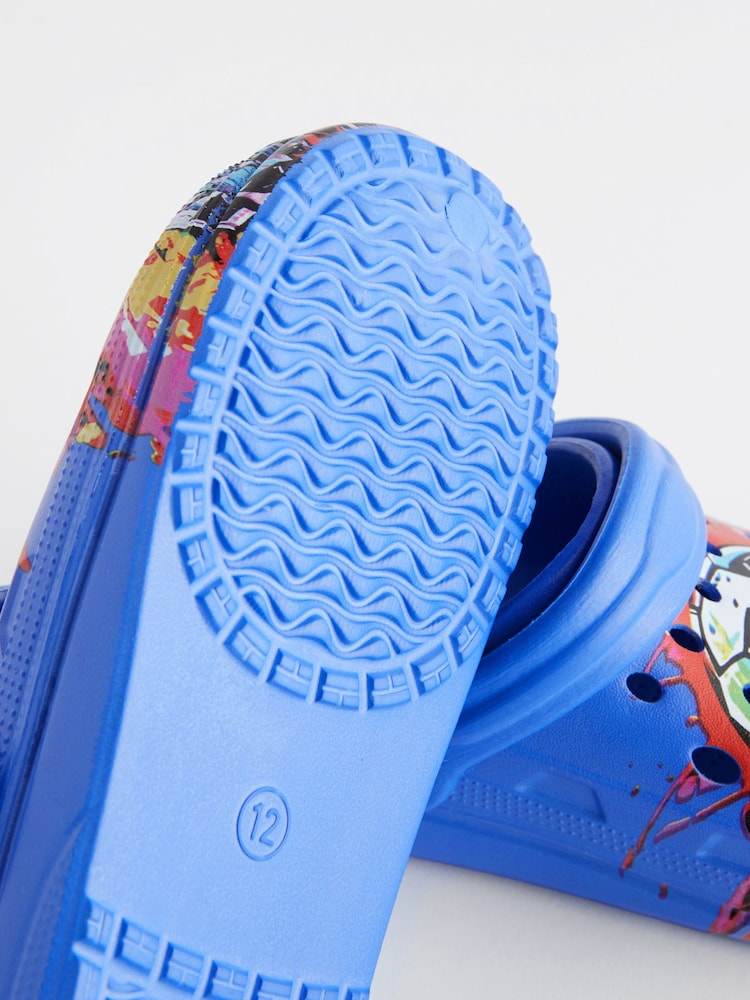 Cobalt Blue Football Clogs - Image 6 of 6 Cobalt Blue Football Clogs - Image 6 of 6