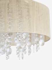 Champagne Gold Palazzo Flush Ceiling Light - Image 6 of 7