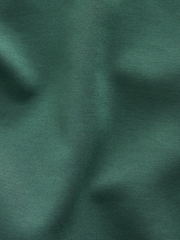 Forest Green Slinky Side Stripe Zip Up High Funnel Neck Tracksuit Jacket - Image 7 of 7