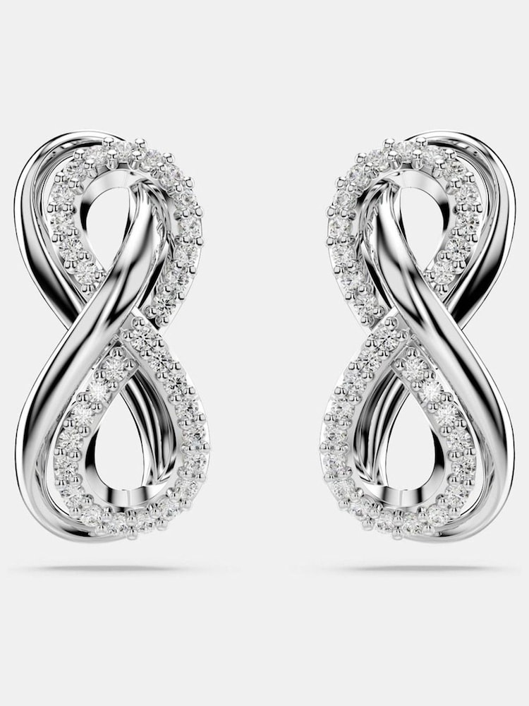 Swarovski Infinity Ohrringe mit Kristallen - Bild 2 von 6