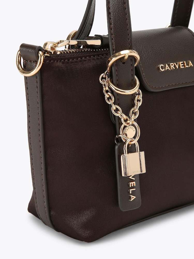 Carvela Brown Marcela Crossbody Bag - Image 4 of 4 Carvela Brown Marcela Crossbody Bag - Image 4 of 4
