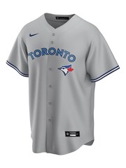 Nike Grey Toronto Grey Jays Official Replica Road Jersey Youth - Image 2 of 3
