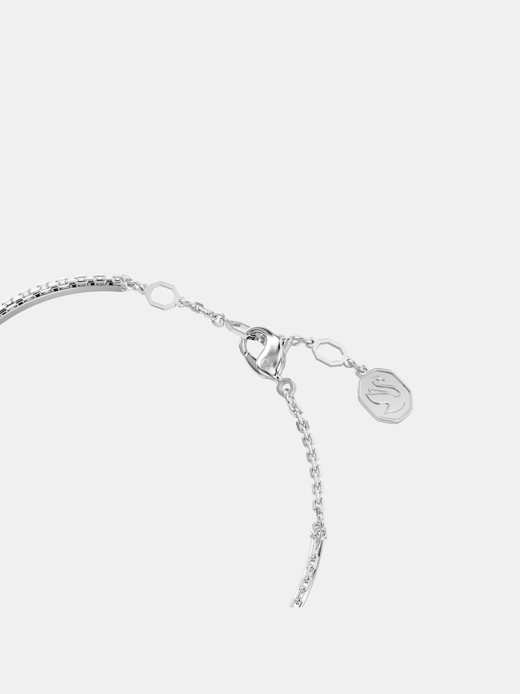 Swarovski Silver Tone Crystal Bangles - Image 4 of 7