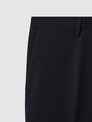 Reiss Navy Eastbury Slim Fit Cotton Blend Chinos - Image 6 of 7