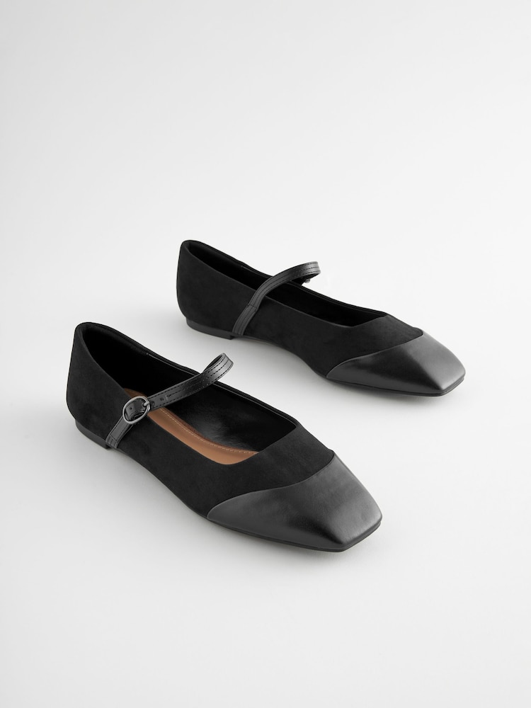 črna - Forever Comfort® Square Toe Mary Jane čevlji - Slika 1 iz 5 črna - Forever Comfort® Square Toe Mary Jane čevlji - Slika 1 iz 5