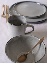 Dutch Rose Set of 4 Grey Serenity Bowls 15cm - Image 1 of 3