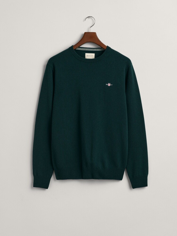 GANT Superfine Lambswool Crew Neck Jumper - Image 5 of 5