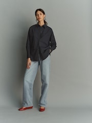 Black Oversized Shirt - Image 2 of 7