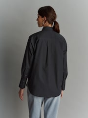 Black Oversized Shirt - Image 3 of 7