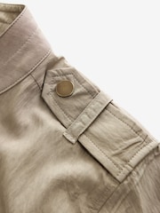 Khaki Green Long Sleeve Utility Blouse - Image 7 of 7
