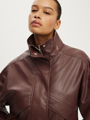 Blouson bomber en similicuir Cotton On Theo - Image 1 de 3