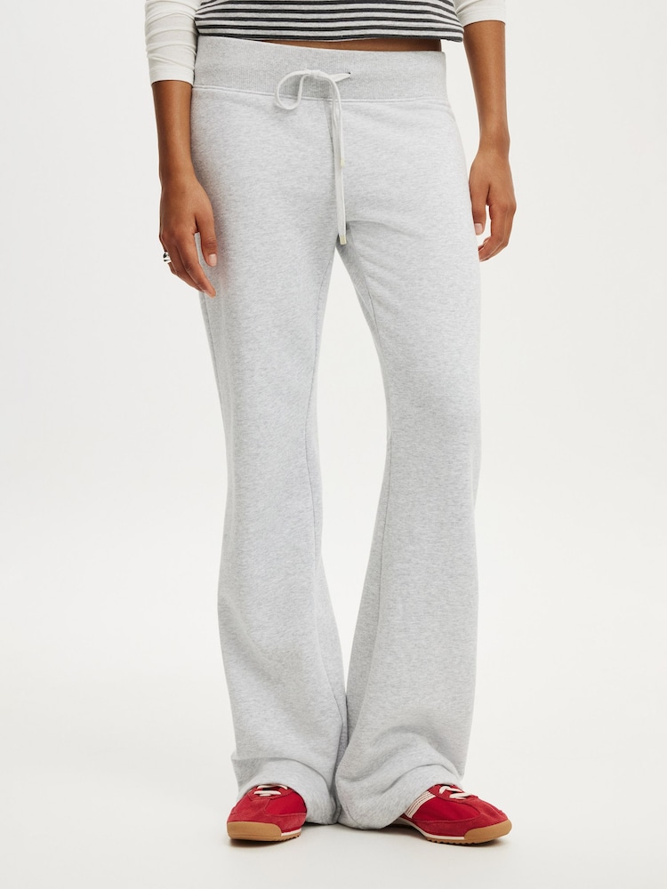 Gri - Pantaloni de trening Cotton On cu talie joasă - Imaginea 1 din 5