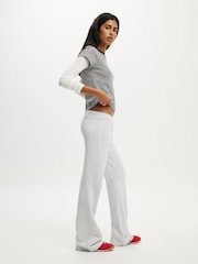 Gri - Pantaloni de trening Cotton On cu talie joasă - Imaginea 4 din 5