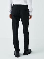 Black Skinny Machine Washable Plain Front Smart Trousers - Image 3 of 8