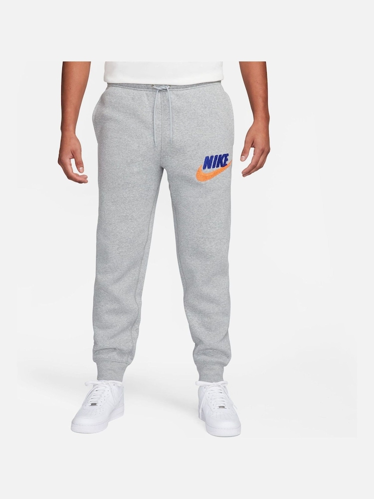 Nike Grey Club Fleece Joggers - Image 1 of 6