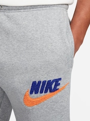 Nike Grey Club Fleece Joggers - Image 3 of 6