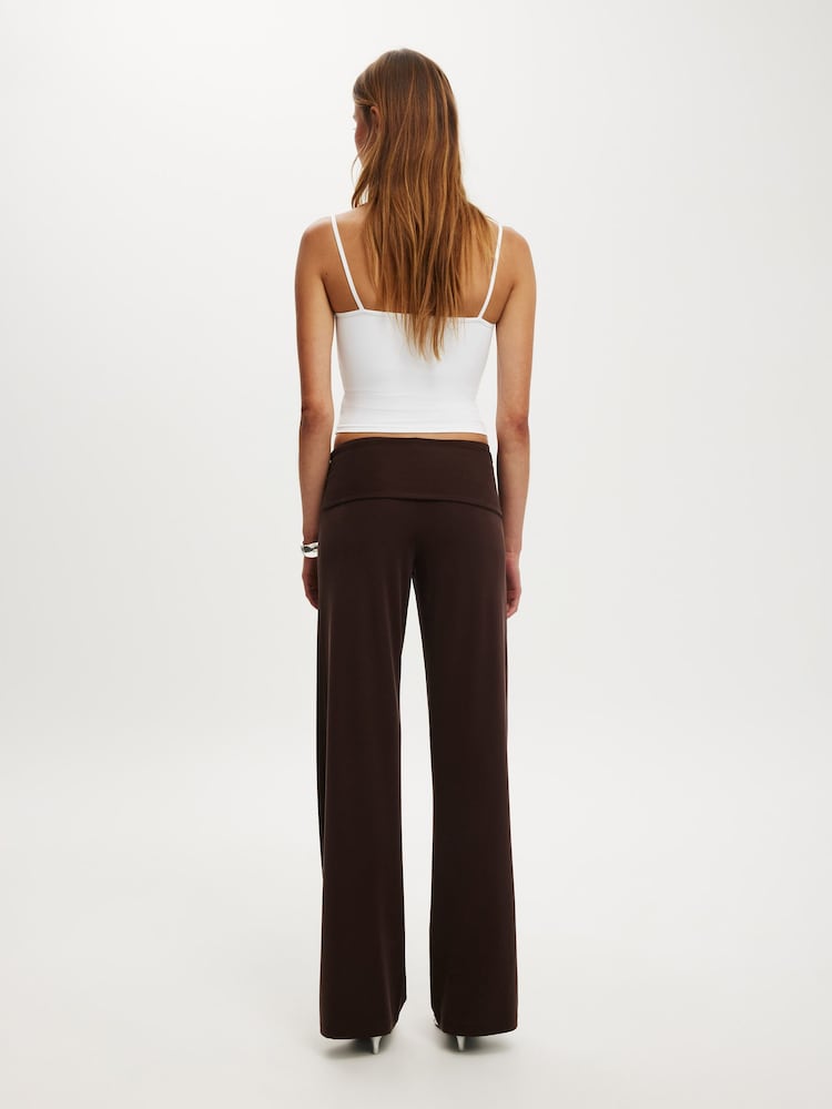 Cotton On Brown Honey Tie Pant - Image 2 of 5 Cotton On Brown Honey Tie Pant - Image 2 of 5