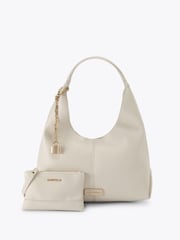Carvela Cream Cassia Mini Hobo Bag - Image 1 of 4
