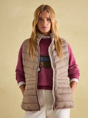 Joules Kenley Pearl Showerproof Padded Gilet - Image 2 of 7