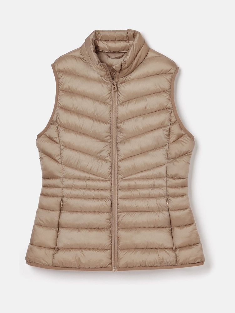 Joules Kenley Pearl Showerproof Padded Gilet - Image 7 of 7