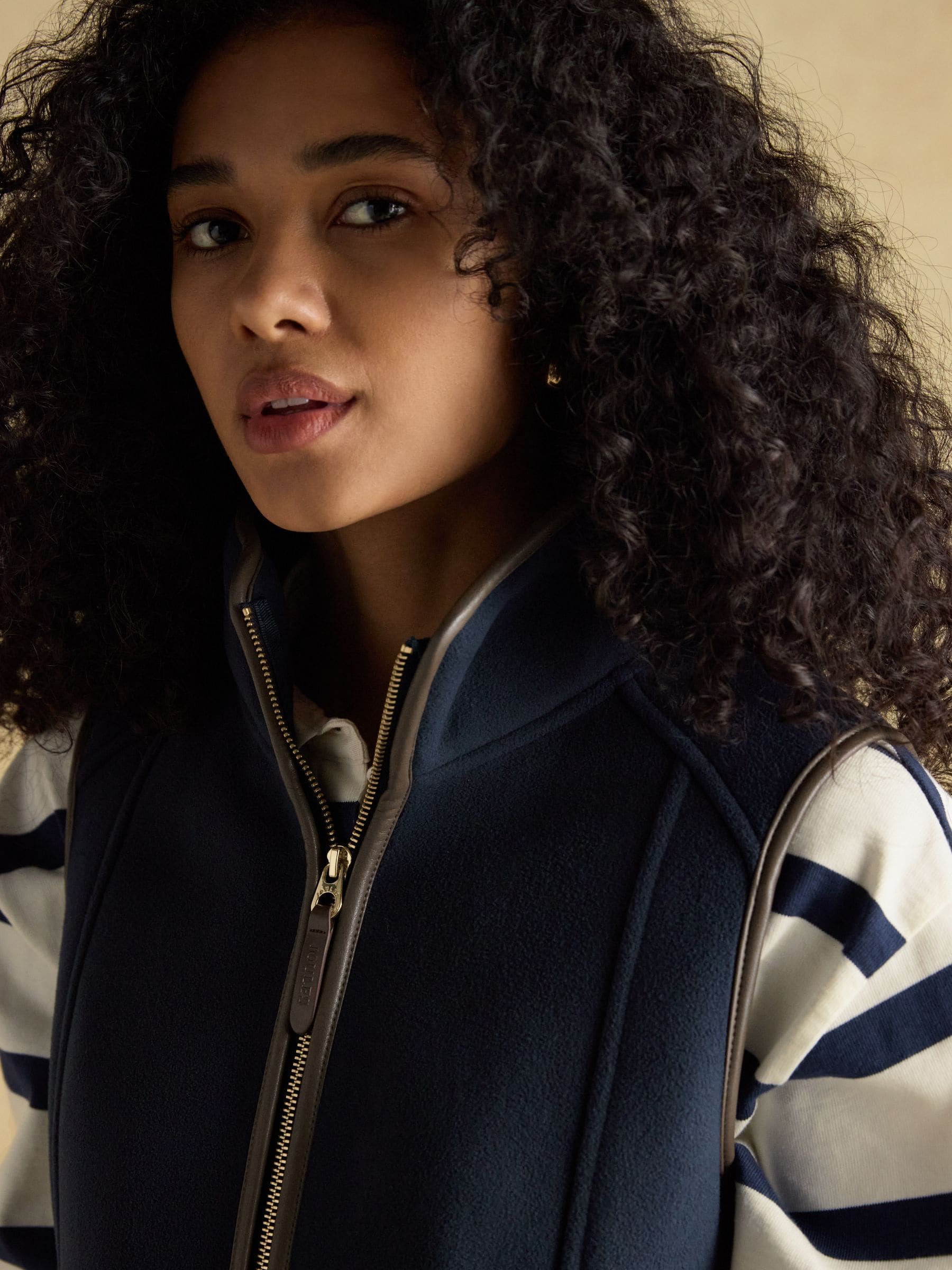 Buy Joules Fairbourne Navy Fleece Gilet from Next USA