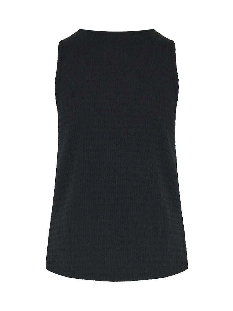 Yours Curve Black Textured Waistcoat - Image 6 of 6 Yours Curve Black Textured Waistcoat - Image 6 of 6