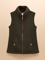 Зеленый - Joules Fairbourne Fleece Gilet - Image 12 of 12