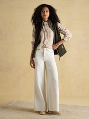 Зеленый - Joules Fairbourne Fleece Gilet - Image 6 of 12