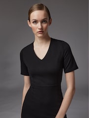LK Bennett Black Natasha Dress - Image 3 of 4