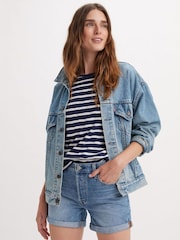 Levi's® Must Be Mine Short 100% Cotton 501® Rolled Shorts - Image 3 of 7