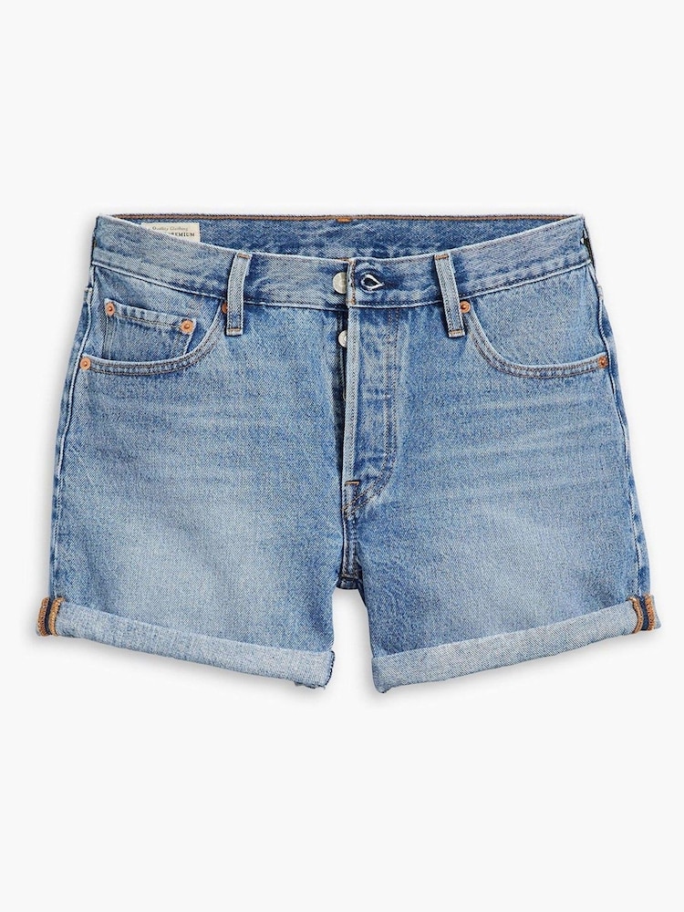 Levi's® Must Be Mine Short 100% Cotton 501® Rolled Shorts - Image 6 of 7