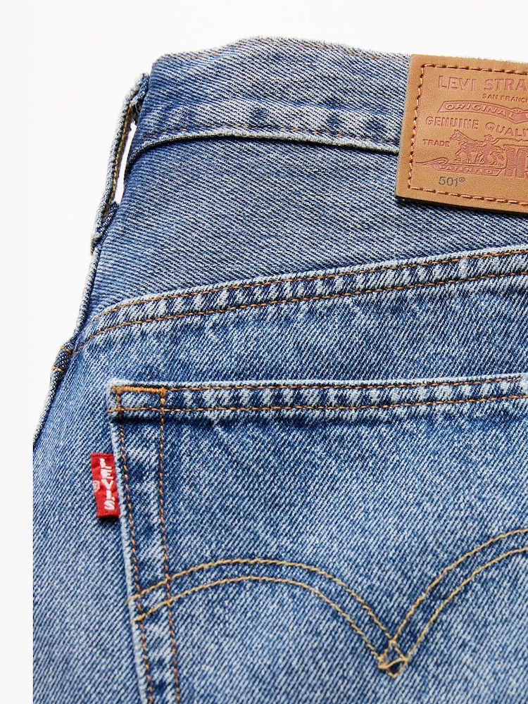 Levi's® Must Be Mine Short 100% Cotton 501® Rolled Shorts - Image 7 of 7