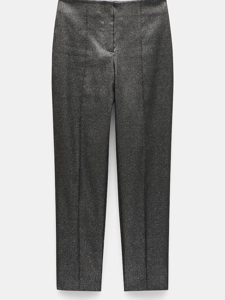 Hush Black Hazel Metallic Cigarette Trousers - Image 5 of 5