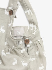 The Little Tailor Baby Woven 100% Cotton Rompersuit - Image 4 of 4