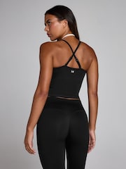 Чорний - Myprotein безшовний багатошаровий жилет - Image 2 of 4