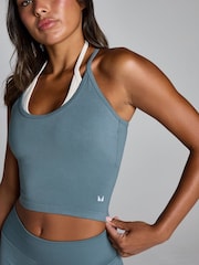 Myprotein Grey Seamless Layered Vest - Image 4 of 4