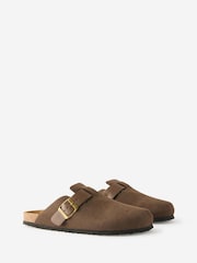 Cotton On Brown Rex Buckle Mules - Image 3 of 4
