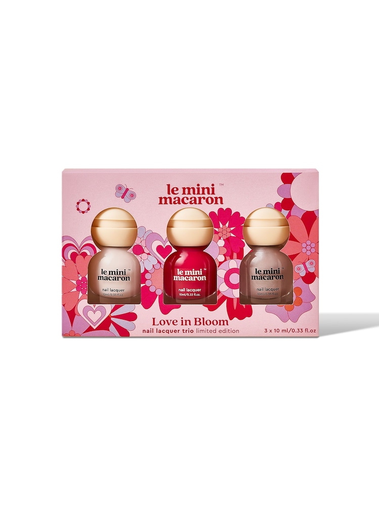 Le Mini Macaron Nail Polish Trio Love In Bloom - Image 1 of 6