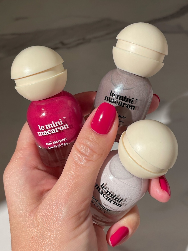 Le Mini Macaron Nail Polish Trio Love In Bloom - Image 6 of 6